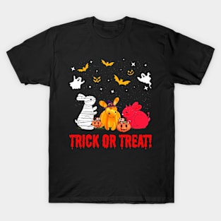 Trick Or Treat Rabbit Halloween Gift T-Shirt